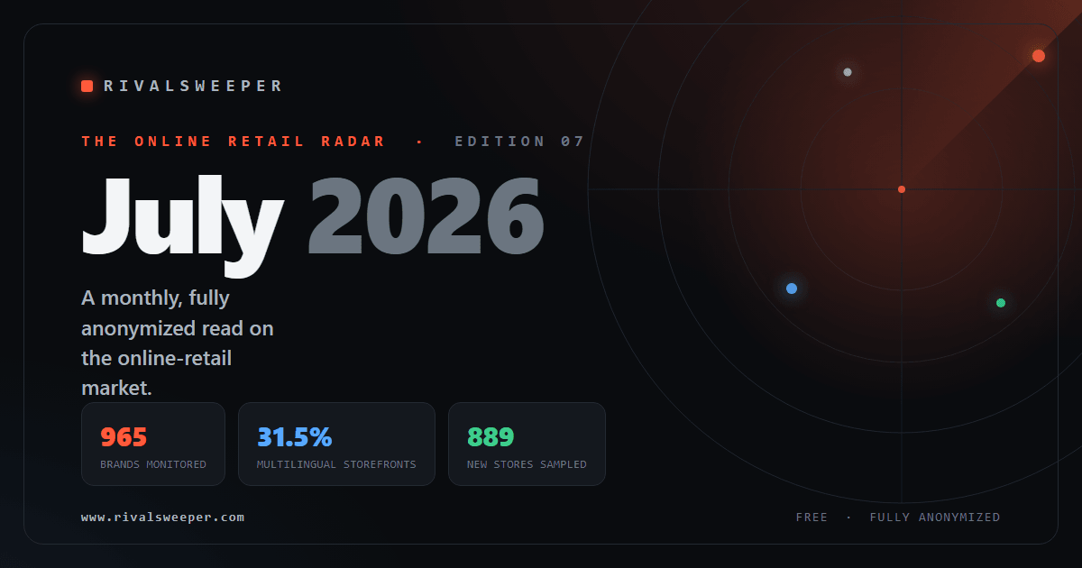 The Online Retail Radar - July 2026